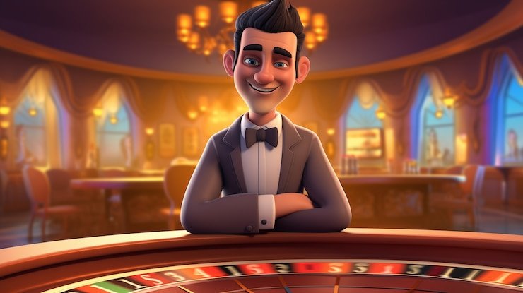 Live blackjack dealer at kapal studio
